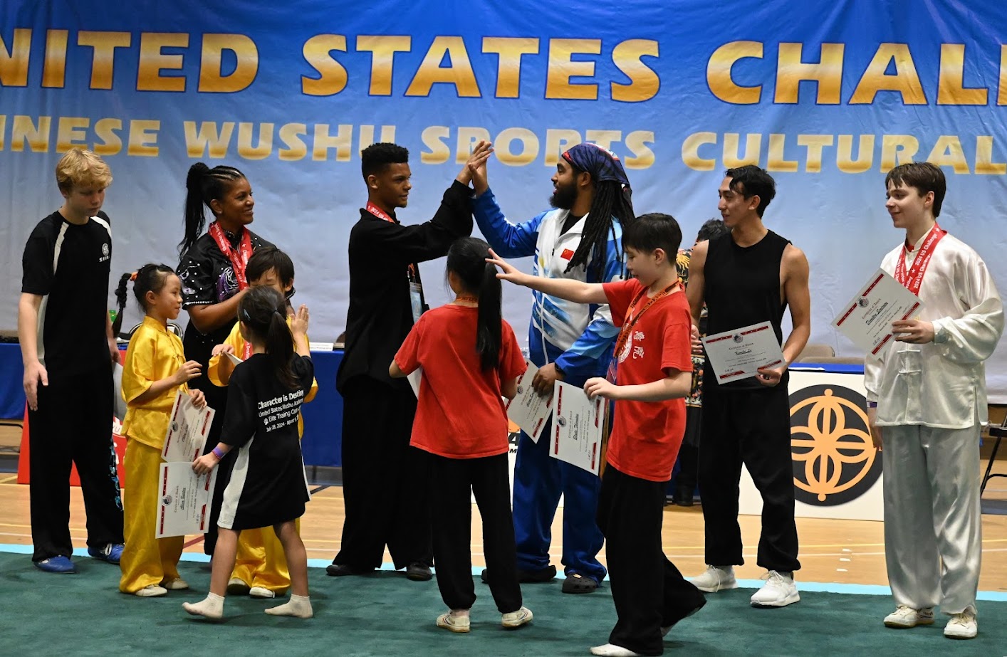 Friendship at Competition 
